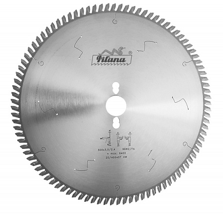 SK pilové kotouče na řezání neželezných kovů a plastů 87 PROFILE SUPERIOR CUT WZ/FA