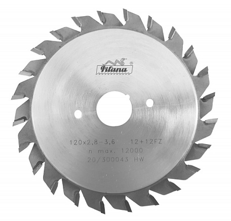 SK předřezávací pilové kotouče 93.1 FZ - SKLÁDANÝ PŘEDŘEZ