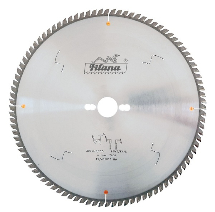 SK pilové kotouče na řezání neželezných kovů a plastů 87 PLEXI K/WZ/FA