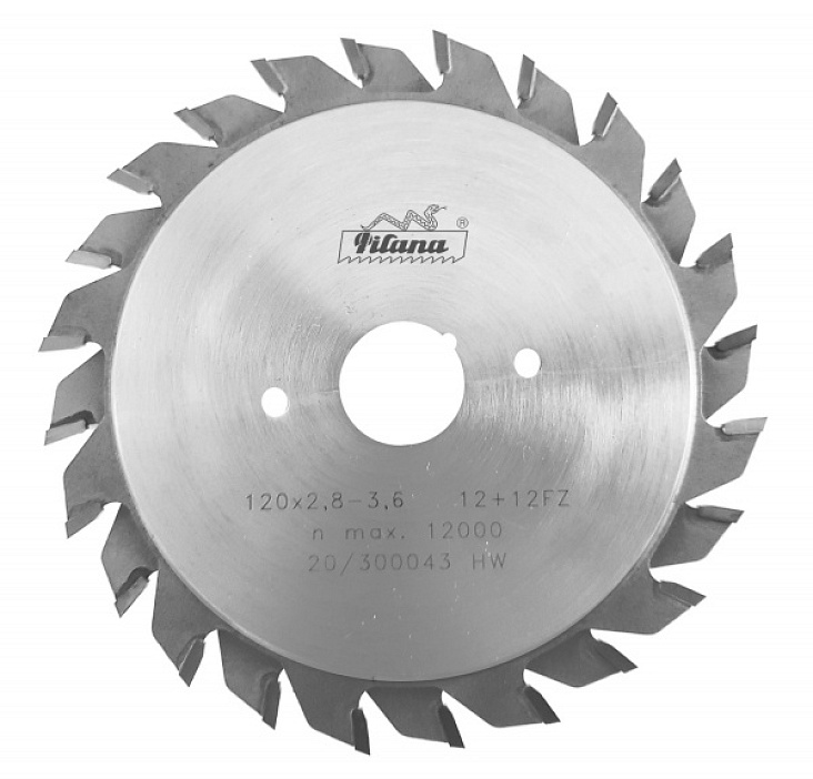 SK předřezávací pilové kotouče 93.1 FZ - SKLÁDANÝ PŘEDŘEZ