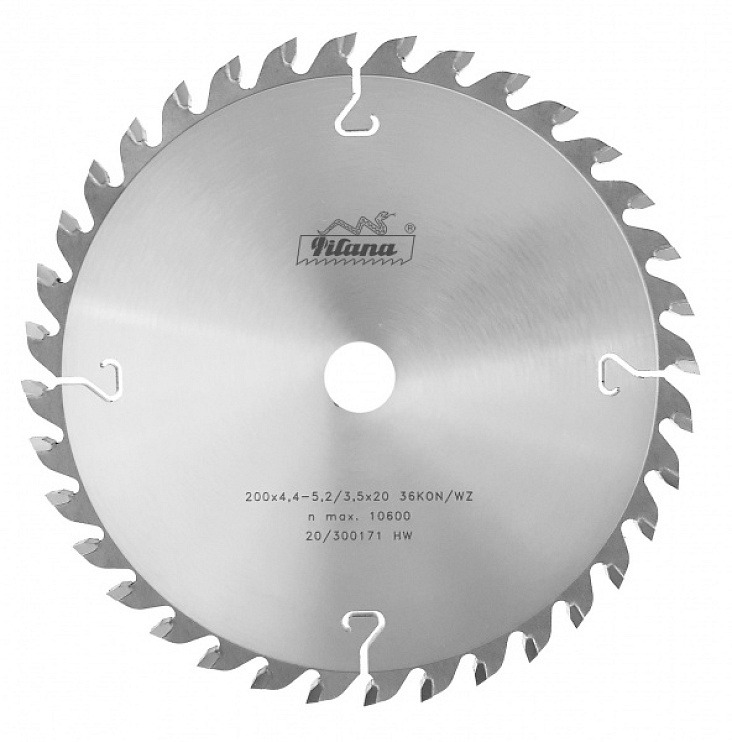 SK předřezávací pilové kotouče na velkoplošné formátování 93 KON WZ HP+